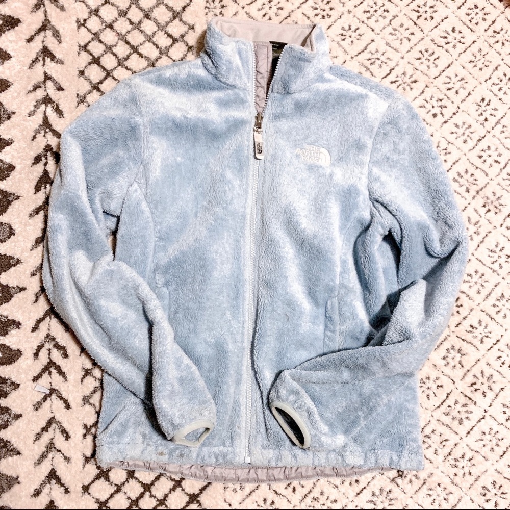 LIGHT BLUE NORTH FACE OSITO JACKET